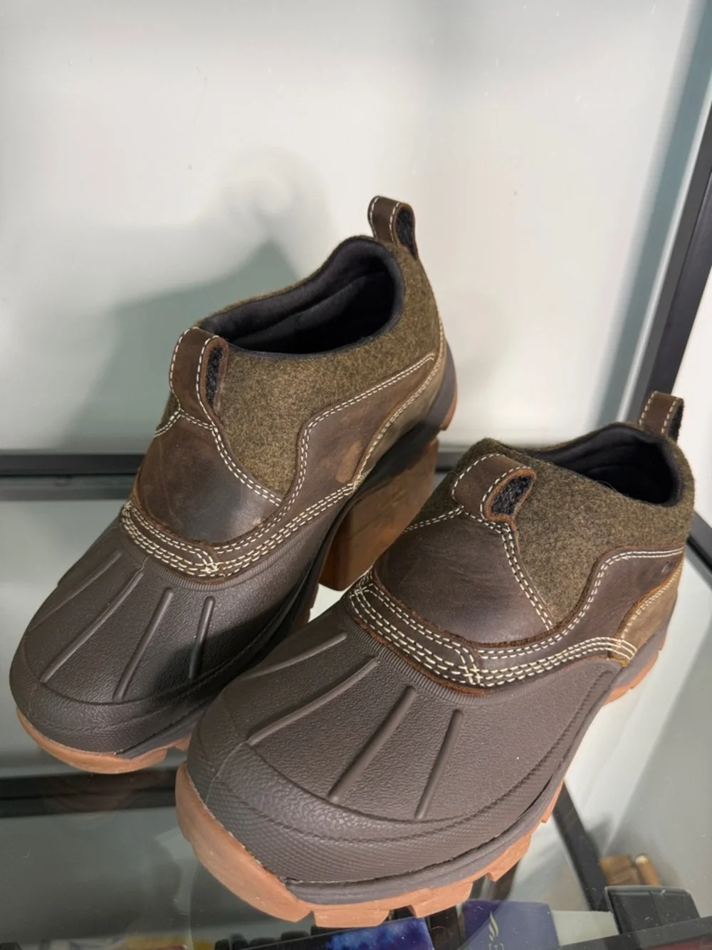 Women LL Bean Storm Chaser Tek 2.5 Slip-On Duck Shoes 6 1/2 EUC